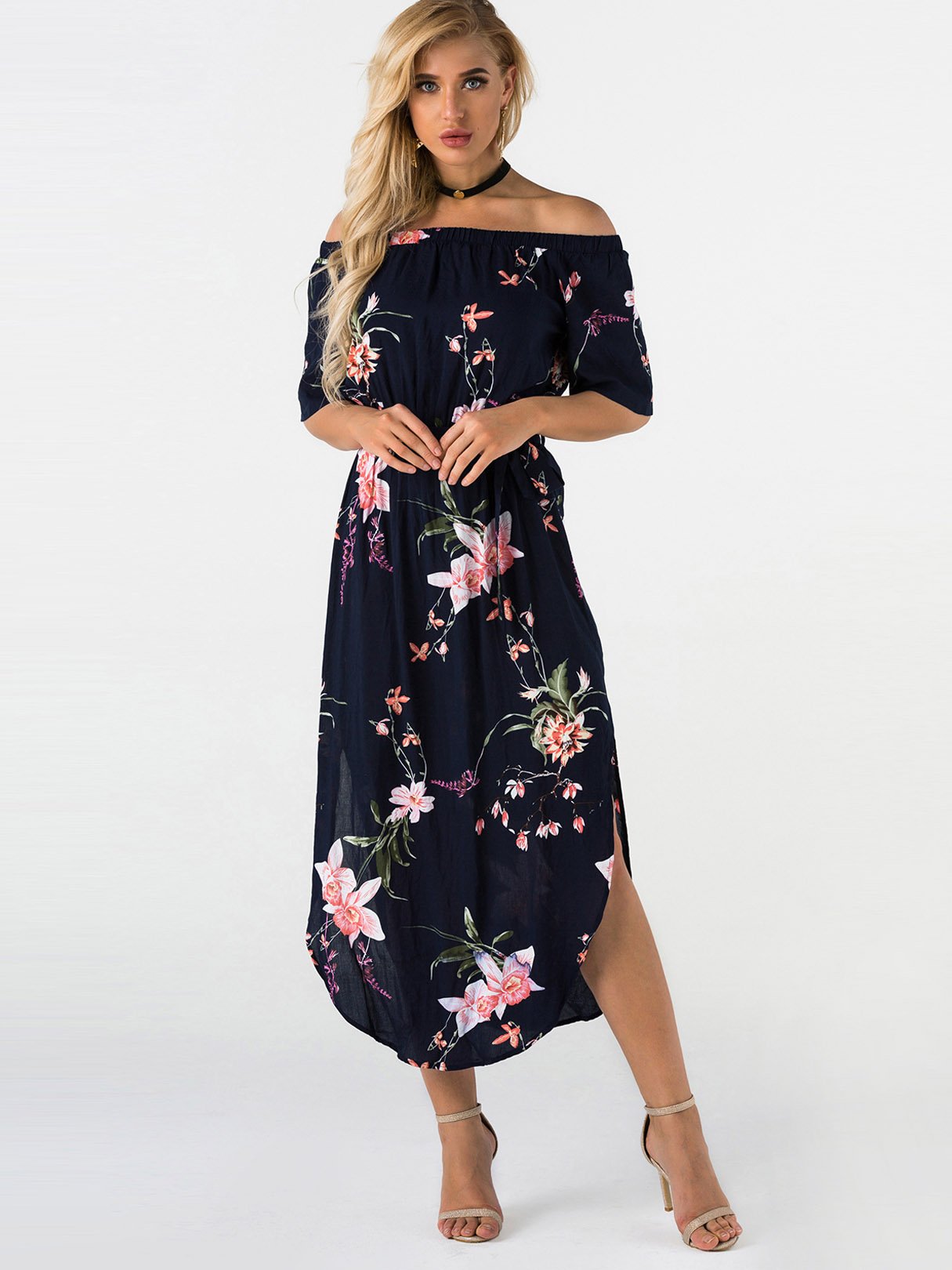 ODM Ladies Short Sleeve Dresses