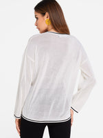 NEW FEELING Womens Beige T-Shirts