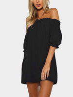 Custom Womens Navy Mini Dresses