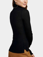 NEW FEELING Womens Black T-Shirts