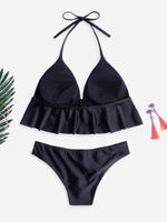 OEM ODM Black Wrap Around Bikinis