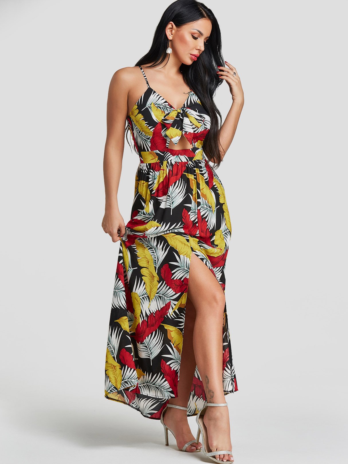 ODM Ladies Sleeveless Maxi Dresses