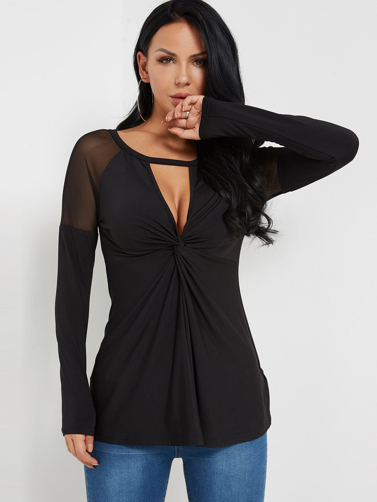 ODM Ladies Long Sleeve Top