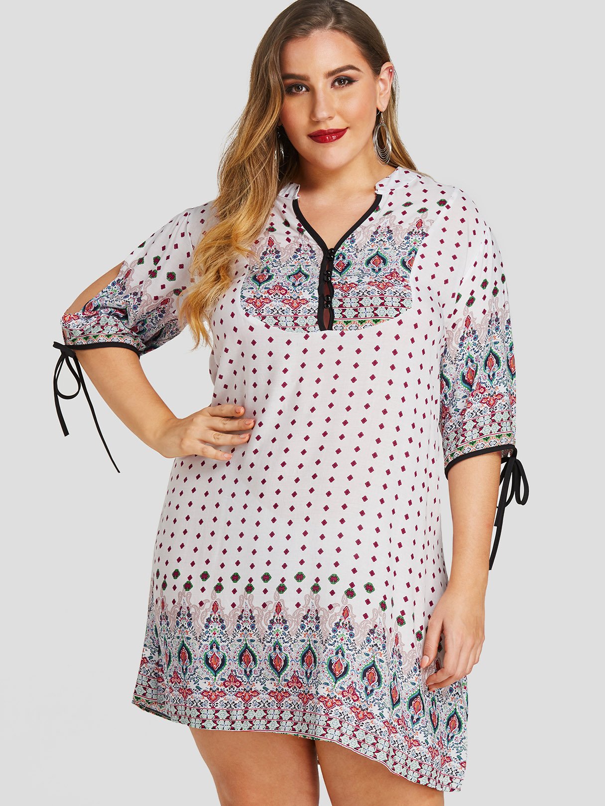 OEM ODM Ladies Navy Plus Size Dresses
