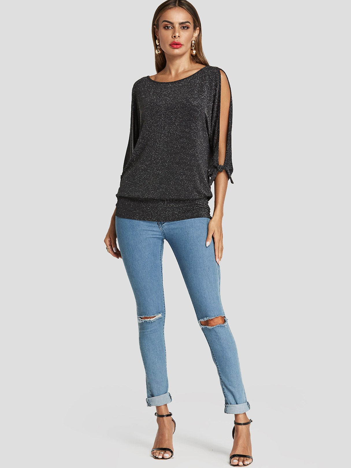 OEM ODM Womens 3/4 Sleeve T-Shirts