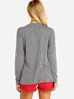NEW FEELING Womens Grey T-Shirts