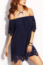ODM Ladies Short Sleeve Mini Dress