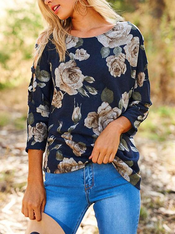 OEM Ladies Navy T-Shirts