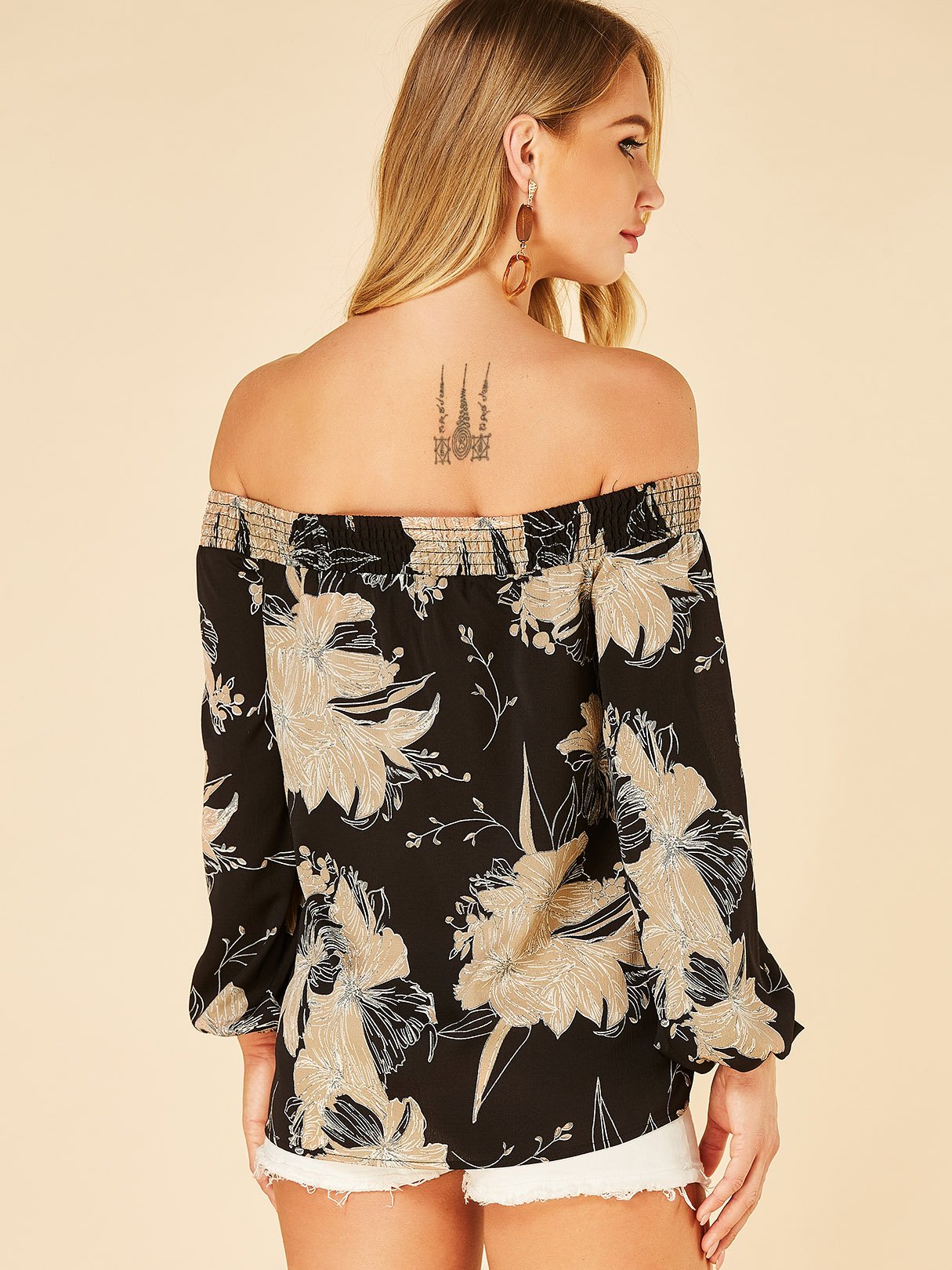 ODM Ladies Long Sleeve Blouses