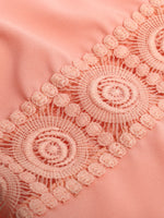 OEM Ladies Orange Mini Dresses