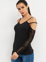 OEM Ladies Black T-Shirts