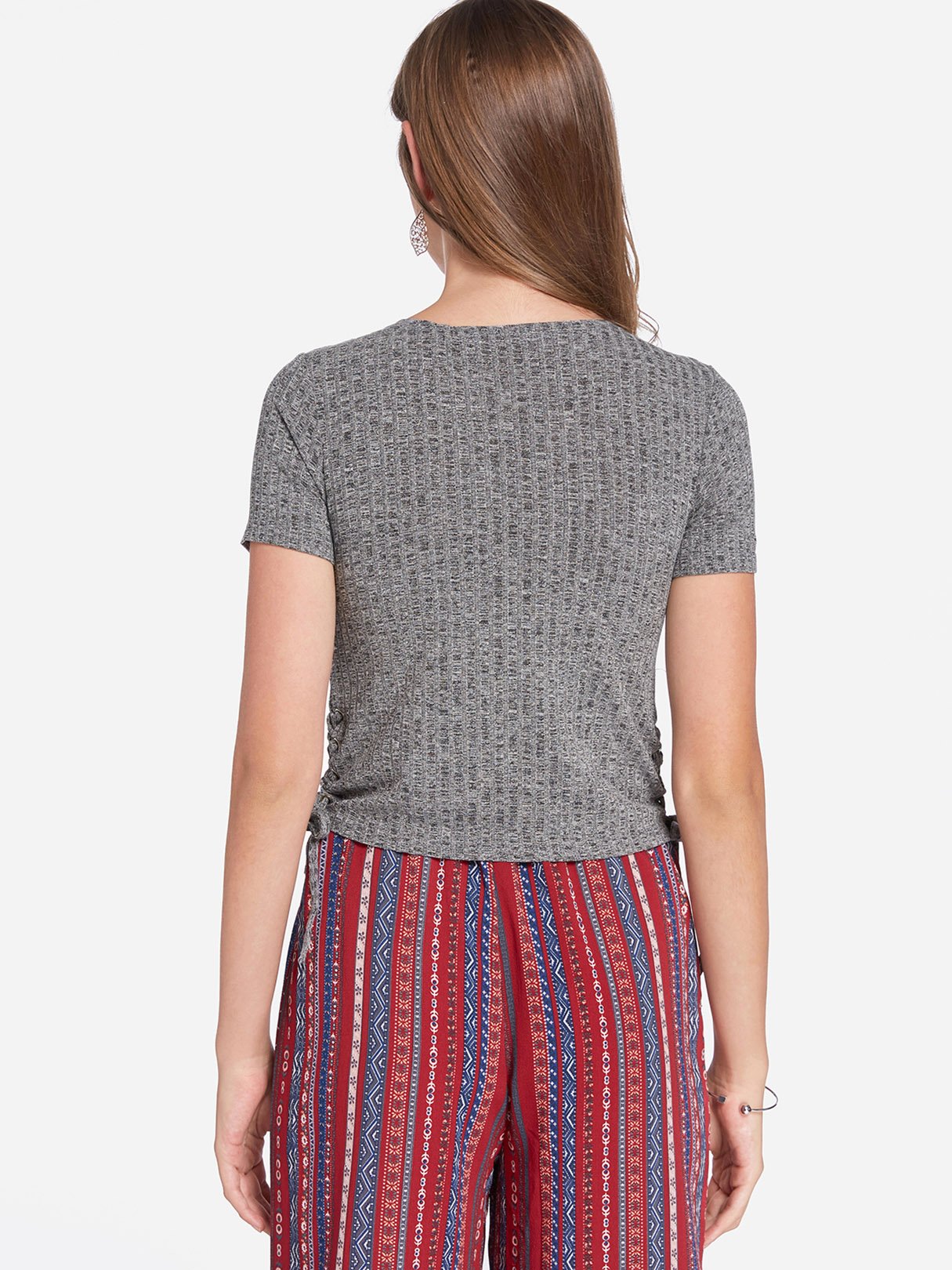 NEW FEELING Womens Grey T-Shirts