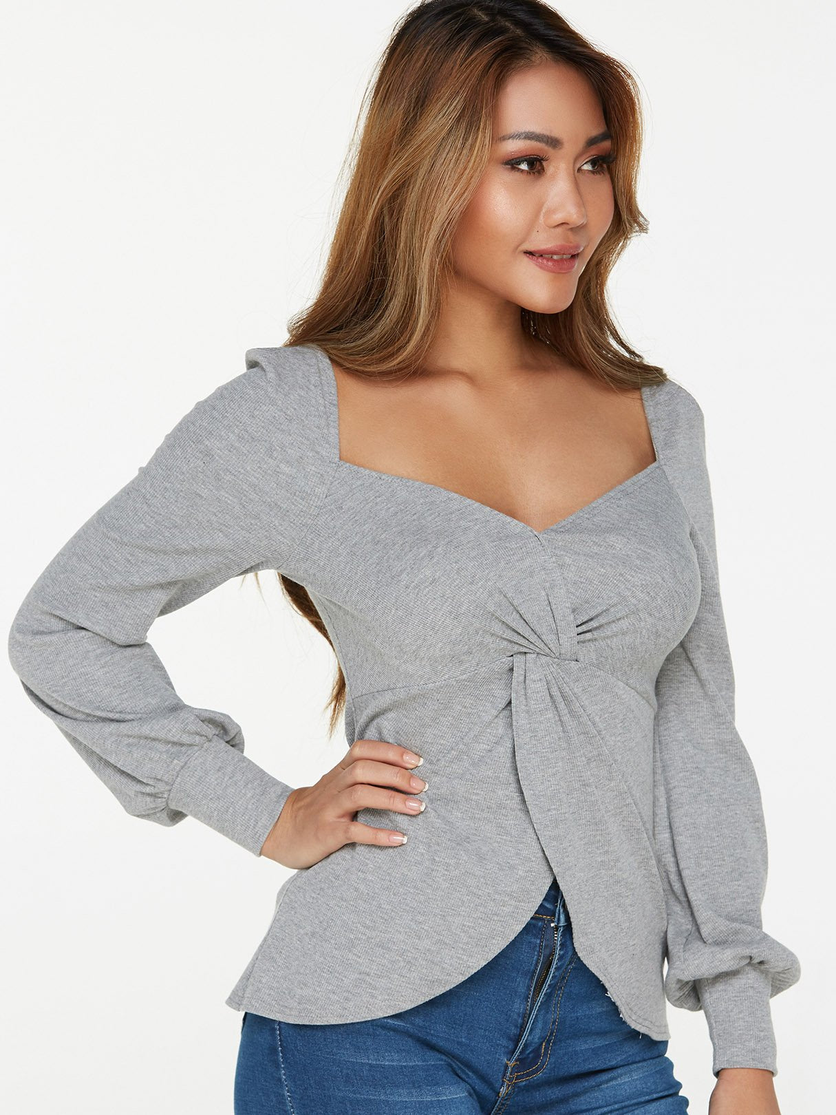 OEM Ladies Grey T-Shirts