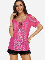 ODM Ladies Short Sleeve T-Shirts