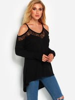 OEM Ladies Black T-Shirts