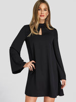 ODM Ladies Long Sleeve Casual Dresses