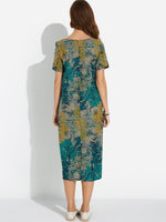 NEW FEELING Womens Blue Midi Dresses