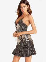 OEM Ladies Black Mini Dresses