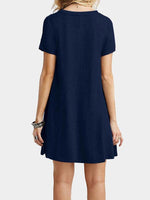 NEW FEELING Womens Navy Mini Dresses