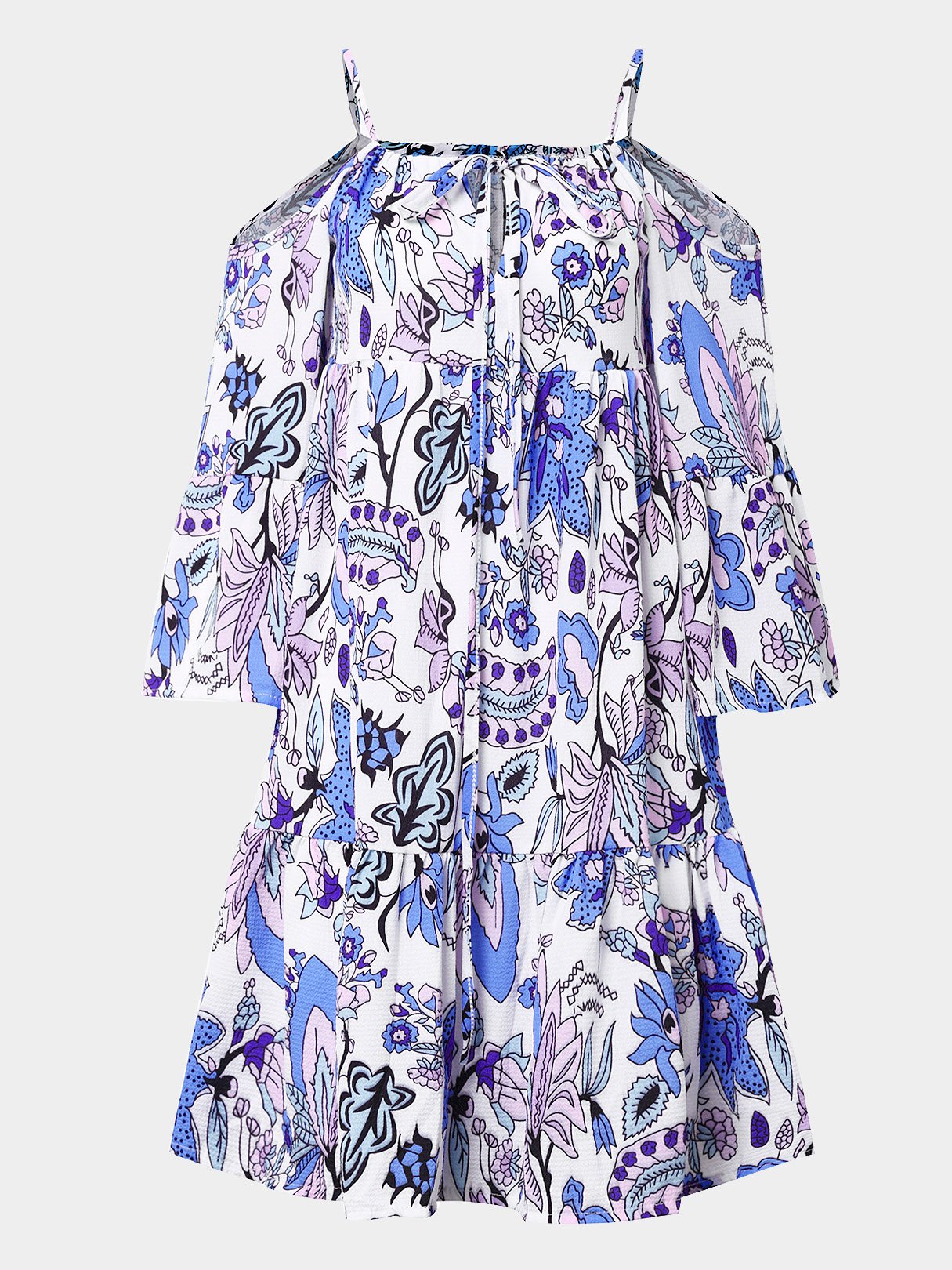 NEW FEELING Womens Multi Floral Dresses
