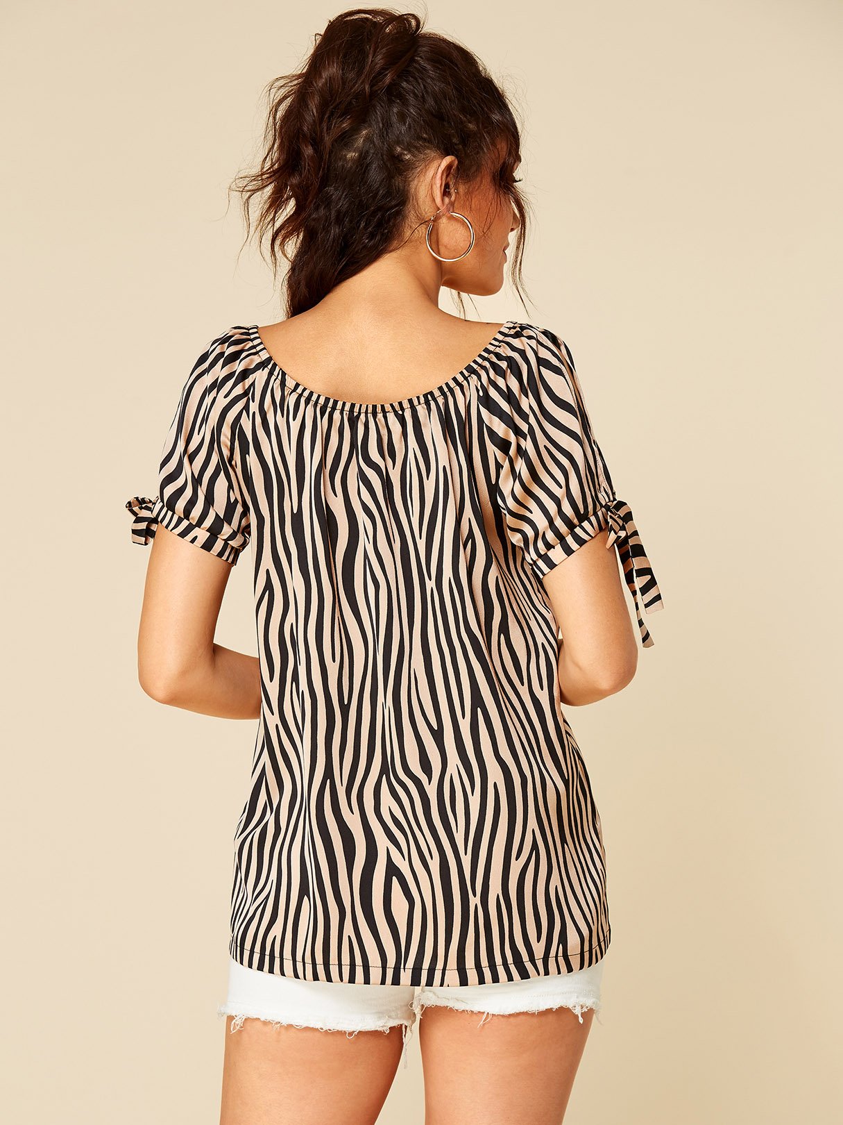 ODM Ladies Short Sleeve Top