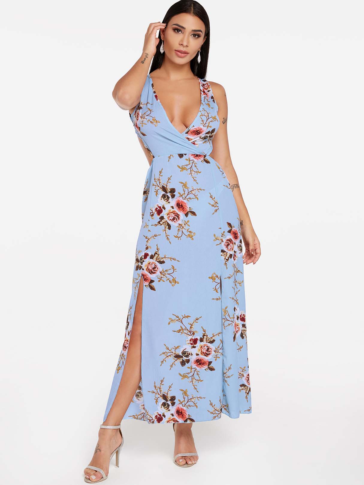Custom Light Purple Bodycon Dress