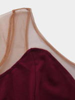 OEM Ladies Burgundy Mini Dresses