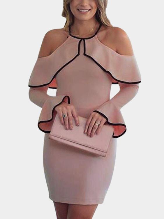 NEW FEELING Womens Pink Mini Dresses
