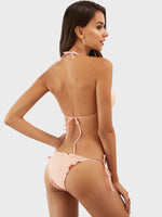 NEW FEELING Womens Pink Bikinis