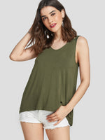OEM Ladies Army Green Camis