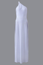Wholesale White One Shoulder Dress