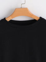 OEM Ladies Black T-Shirts