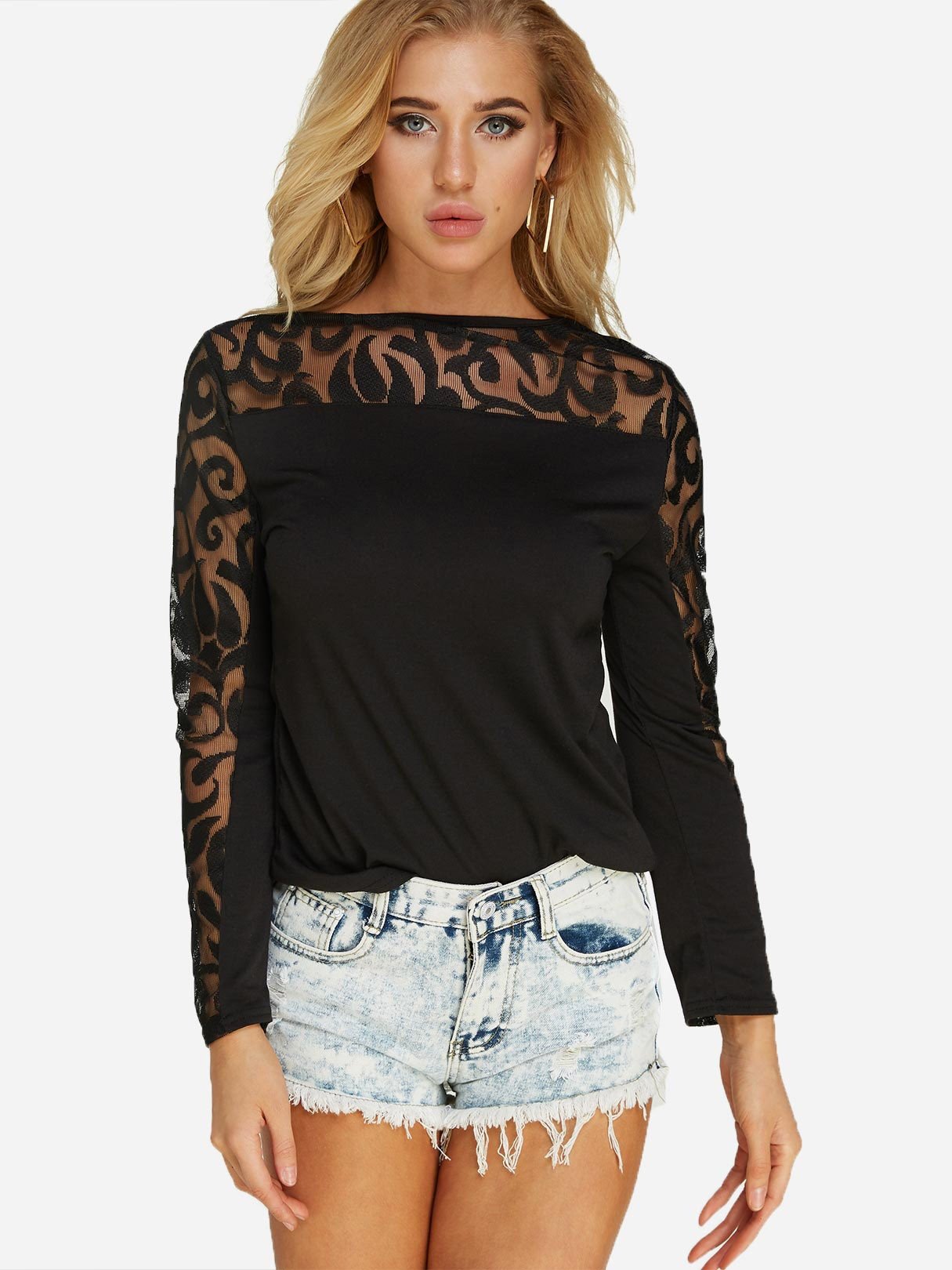 ODM Ladies Long Sleeve T-Shirts