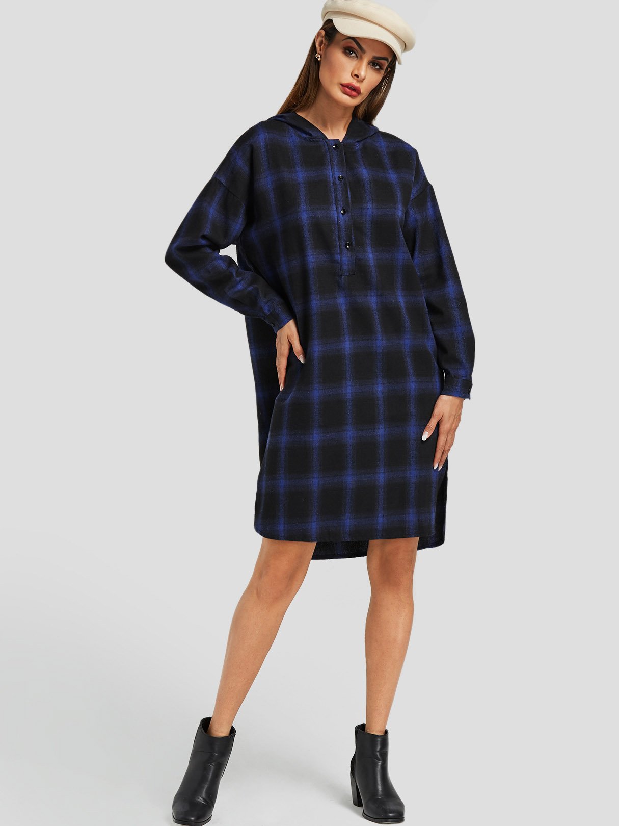 OEM ODM Womens Long Sleeve Shirt Dresses