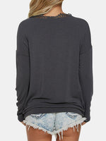 ODM Ladies Long Sleeve T-Shirts