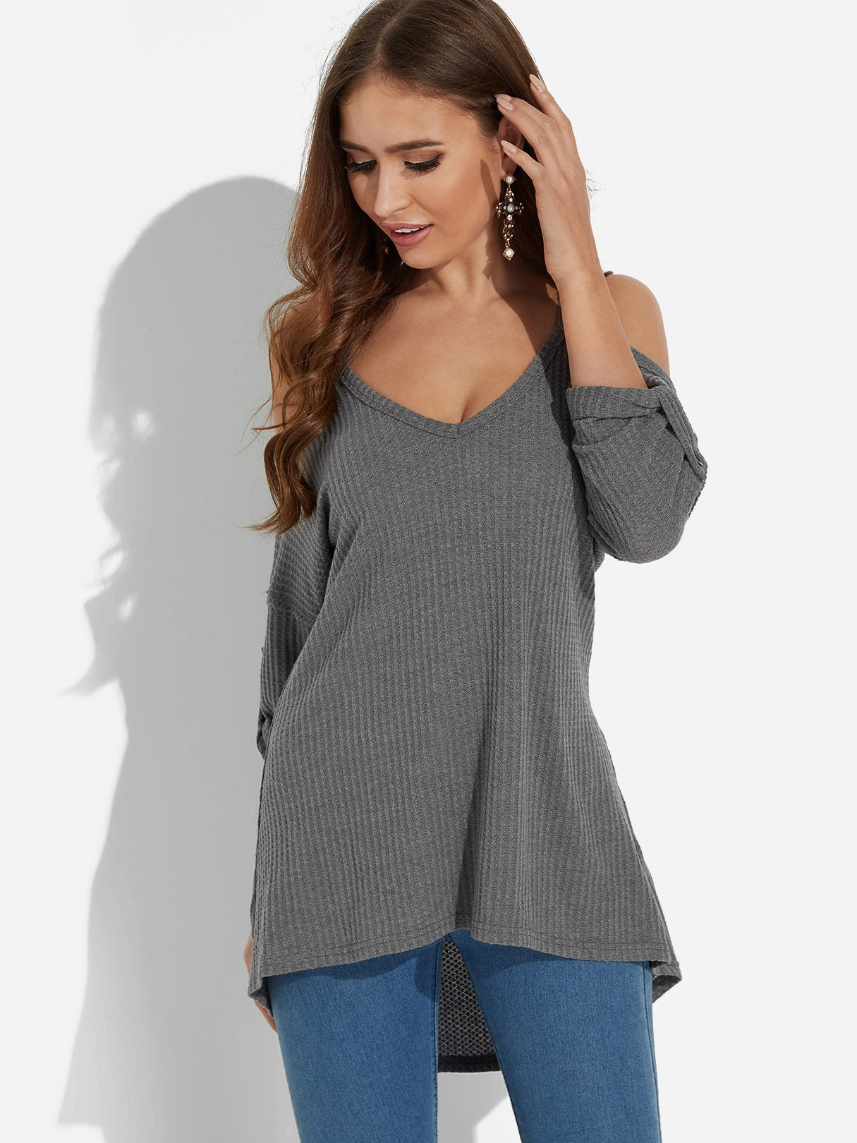OEM Ladies Grey T-Shirts