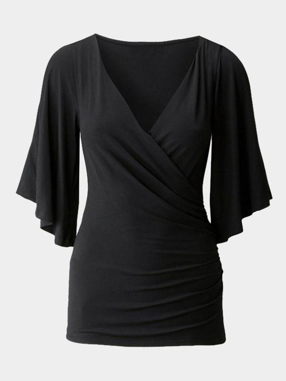 OEM Ladies Black Blouses