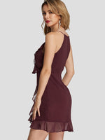 ODM Ladies Sleeveless Mini Dresses
