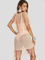 NEW FEELING Womens Pink Cover-Ups