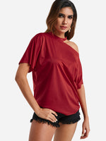 OEM Ladies Red T-Shirts
