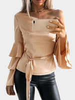 Custom Pale Blue Work Blouses