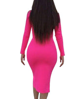 OEM ODM Ladies Black Midi Dresses