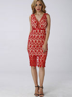 ODM Ladies Sleeveless Midi Dress