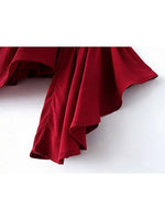 OEM Ladies Red Blouses