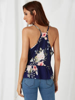 NEW FEELING Womens Floral Camis