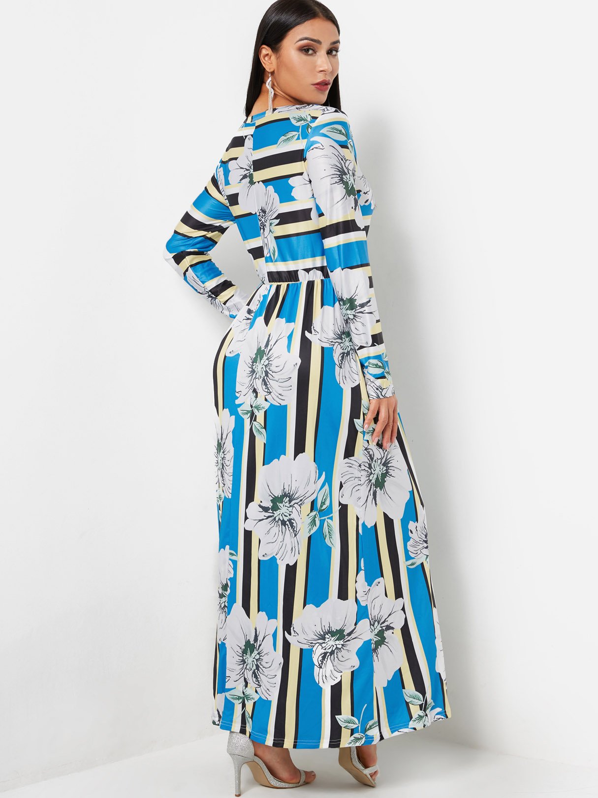 NEW FEELING Womens Blue Maxi Dresses