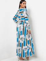 NEW FEELING Womens Blue Maxi Dresses