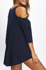 NEW FEELING Womens Navy T-Shirts