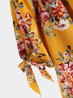 Custom Womens Floral Print Blouses