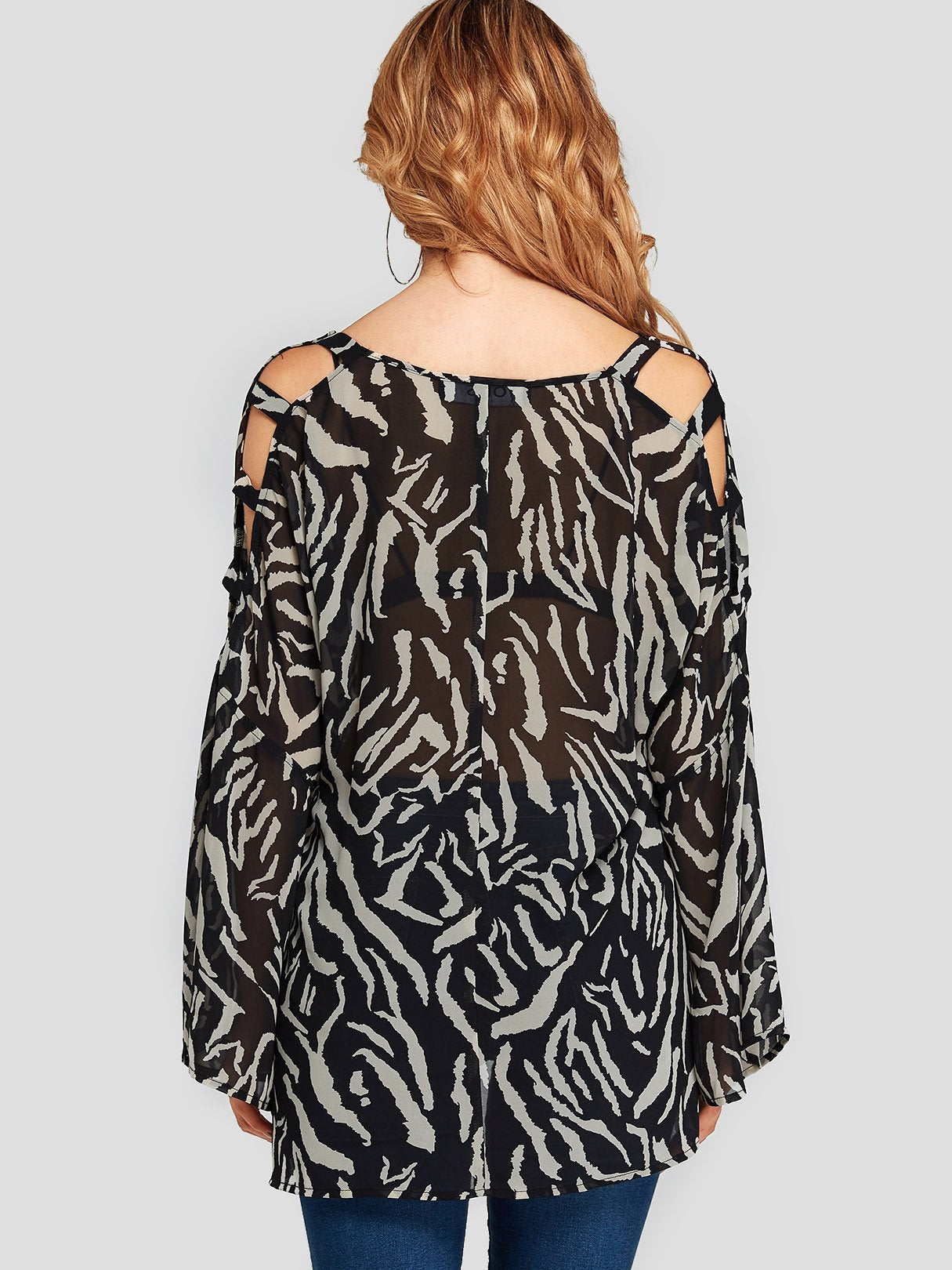 ODM Ladies Long Sleeve Blouses